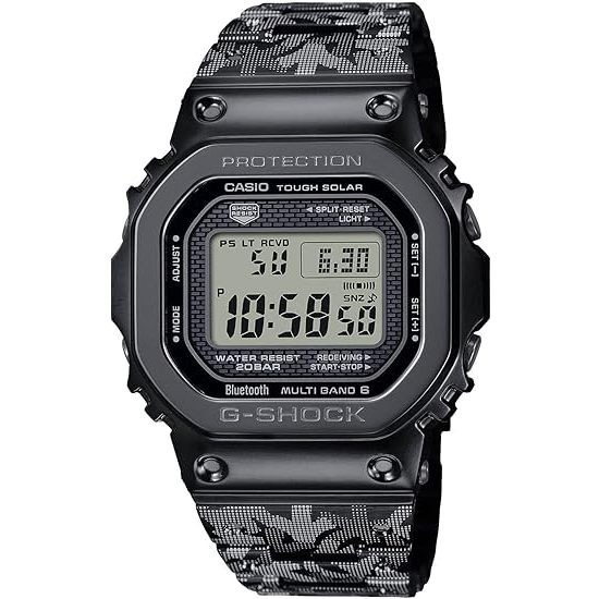 [Casio] นาฬิกา G-Shock [ของแท้ในประเทศ] มาพร้อม Bluetooth Full Metal Radio Solar G-SHOCK 40th Anniv