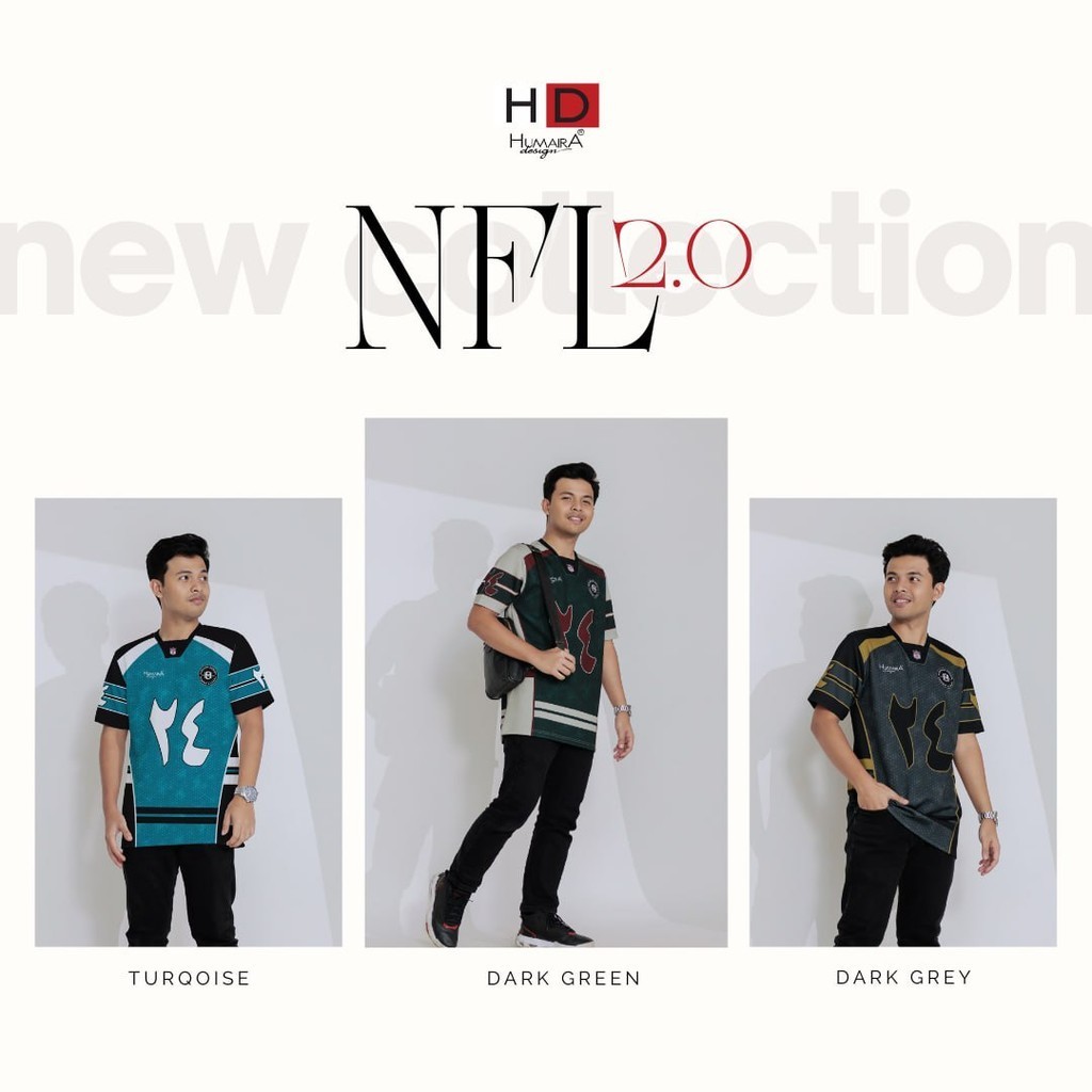 เสื้อยืด Jersey NFL 2.0 (Unisex)