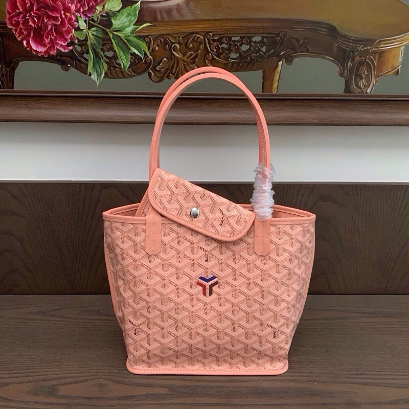 ♞,♘,♙พร้อมส่ง Goyard Anjou mini bag สีชมพูน่ารักมากกก~