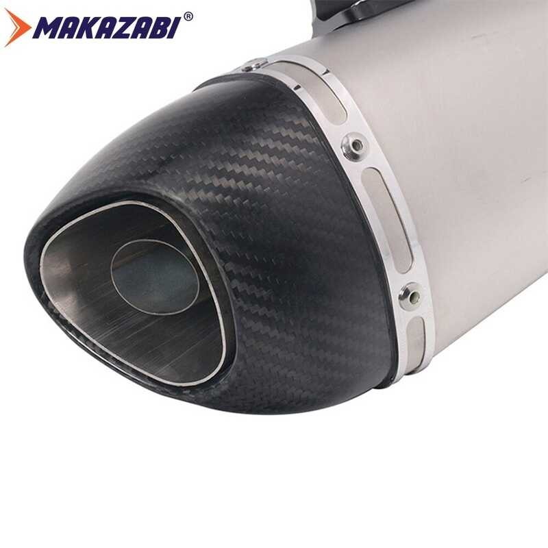 ❤ Universal Motorcycle Exhaust End Pipe Yoshimura R11 Canister Tail PIPE DB Killer Escape Modify