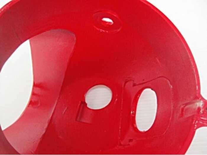 ❤ HEADLIGHT CASE "Red" Fit For HONDA Cs50 Ss50 S50e Cf50 S90 #ครอบไฟหน้า เคสไฟหน