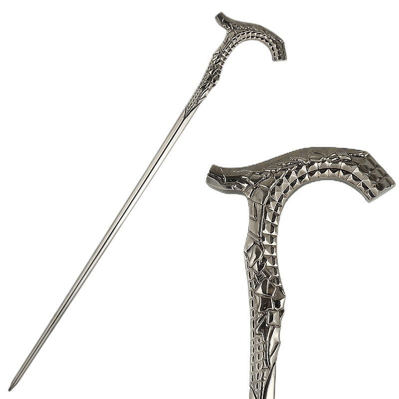 ร้องไห้สะอึกสะอื้น 5 อุปกรณ์ต่อพ่วง DMC ติด Dante อาวุธ V อ้อยดาบสมจริงเต็มโลหะ COSPLAY อะนิเมะรุ่น