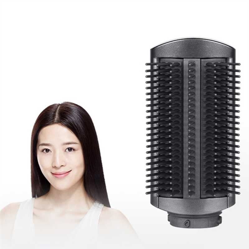 For Anti-Flying Nozzle Dyson Airwrap Hair Dryer Attachment Firm Smoothing Brush Reduces Frizz And F