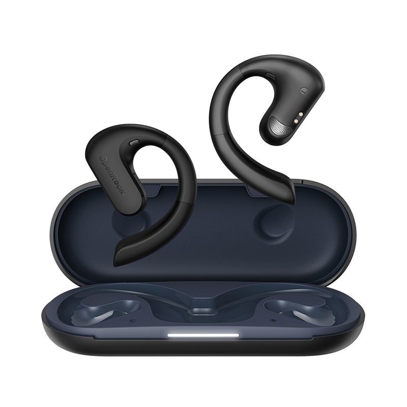 Openrock S Open-Ear Air Conduction หูฟังบลูทูธ 5.3 ไร ้ สายหูฟัง Over-Ear, 60H Playtime, Deep Bass,