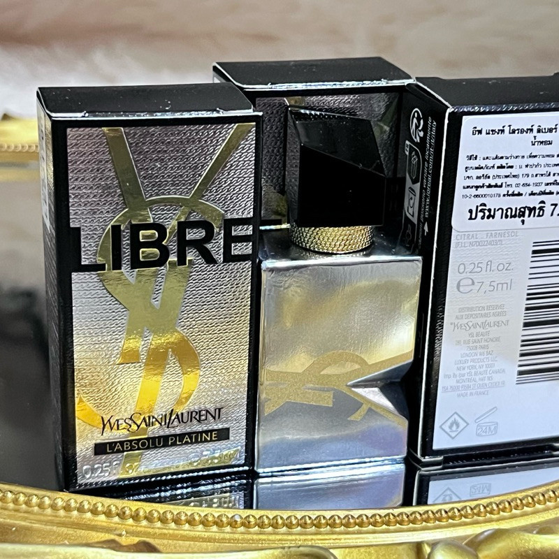 ♞,♘YSL LIBRE L'ABSOLU PLATINE ขนาด 7.5 ml