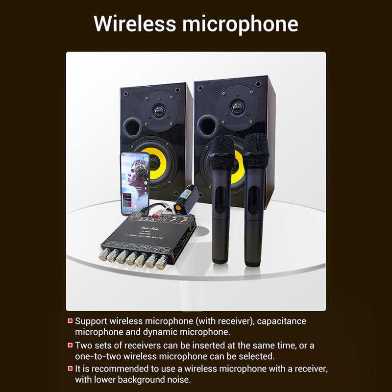 Diymore Zk-Am100/Am100f 2.1 Channel บอร์ดขยายสัญญาณเสียงบลูทูธ โมดูล