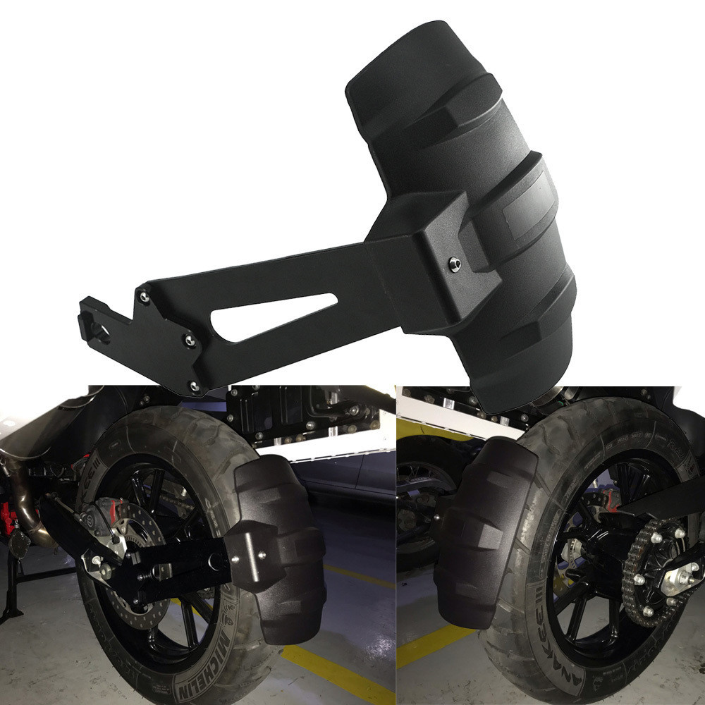 สําหรับ BMW F800R F800GS F700GS F650GS F800 F700 GS 2008-2017 รถจักรยานยนต์ Mudguard Fender Splash Guard ยาง Hugger Mud Guard Cover