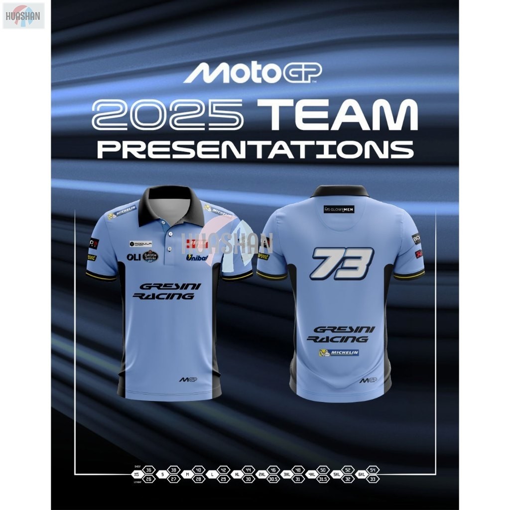 อ. Mawquez73 เสื้อโปโล MotoGP คอปก เสื้อยืดพิมพ์ลาย