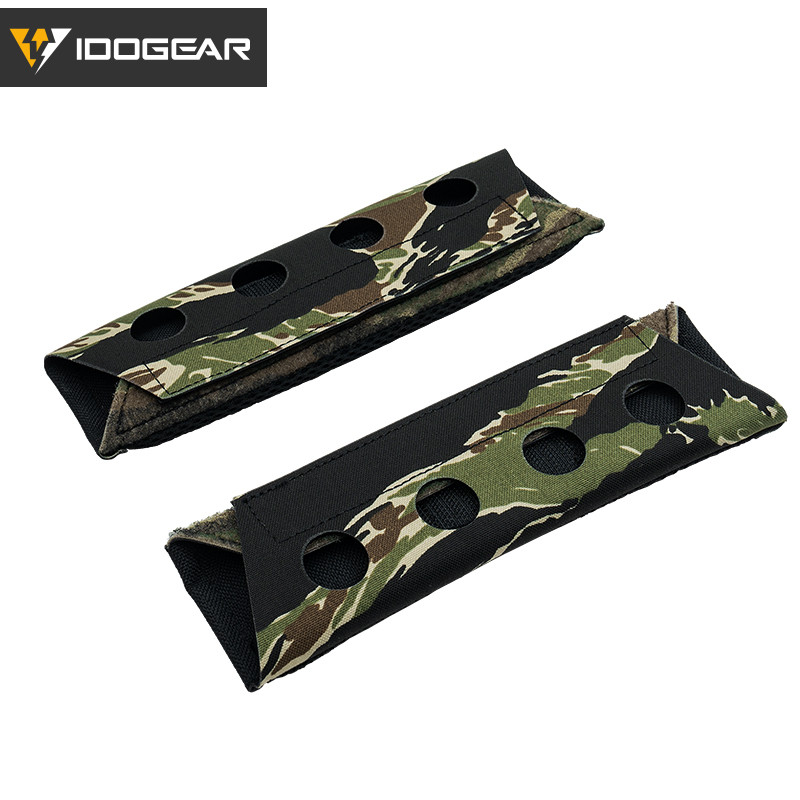 Idogear แผ่นรองไหล่VTS น้ําหนักเบาไนลอน FERROสไตล์ระบายอากาศได้ตาข่ายเบาะอุปกรณ์เสริมยุทธวิธี 3949