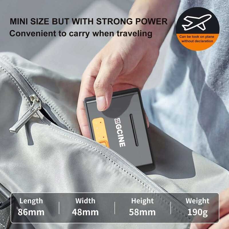 ❤️ ZINE Ps-Bx1 Camera Fast Charging Case 5200Mah Wireless Dual Charger With Type-C Port For Son