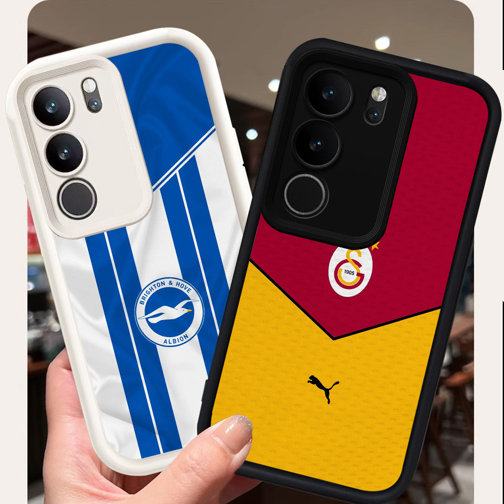 เคสสําหรับ VIVO Y19S V40 Lite Y300 Pro V29 V50 Y83 5G เคสซิลิโคน H-73 ทีมฟุตบอล
