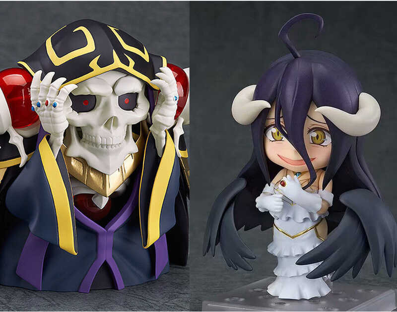 Toystoryshop Overlord Ainz Ooal Gown Albedo Nendoroid Action Figure Model Collectible With Box Toy
