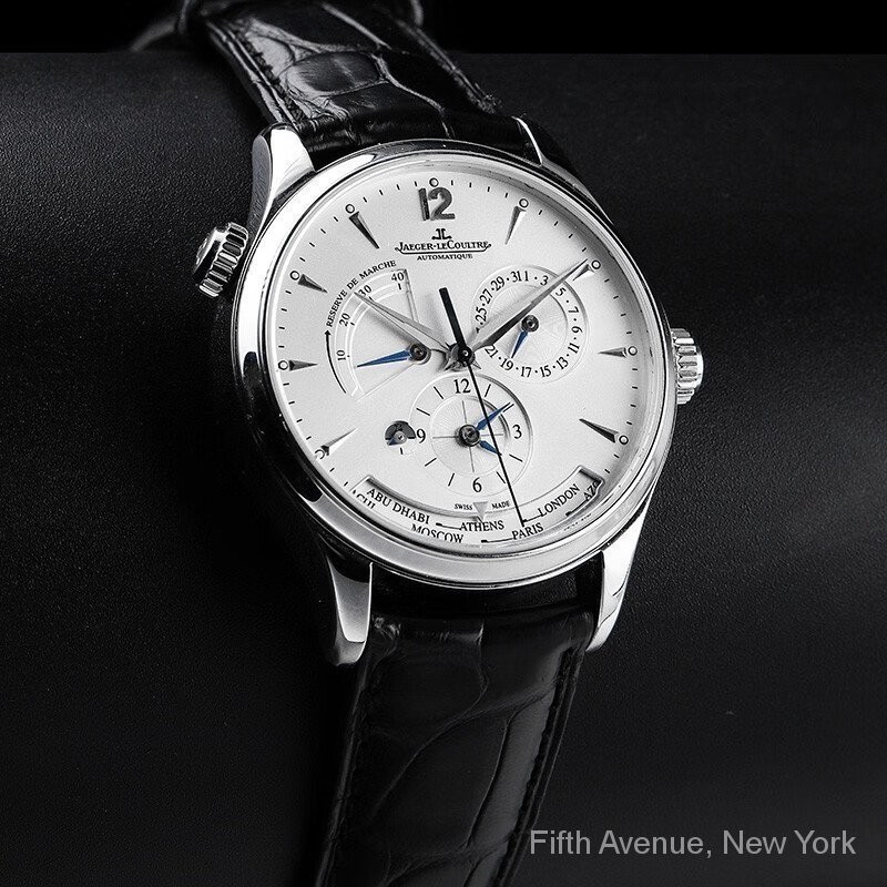 Jlc 1428421 Master Series World Time Automatic Mechanical Men 's Watch Watch