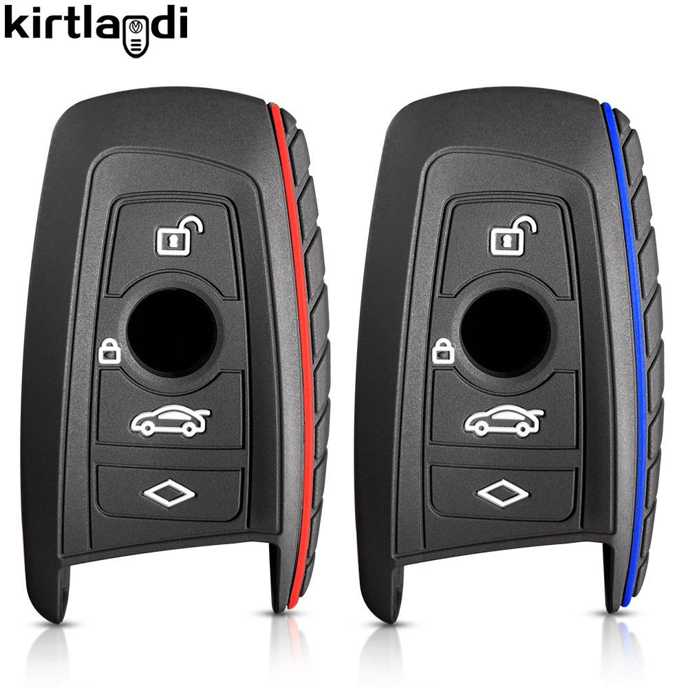 Bmw F10 F20 F30 F80 X3 F25 F26 X4 M กรณีที่สําคัญสําหรับ Bmw Serie 1 5 3 F20 อุปกรณ์เสริมรถ Fob ซิลิโคน Key กรณีผู้ถือพวงกุญแจ