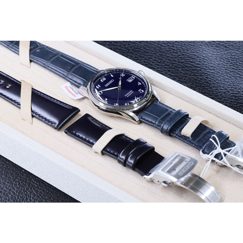♞,♘(สินค้าใหม่จัดโปร) นาฬิกา Seiko Presage Enamel รุ่น SJE077J / SPJE077J1