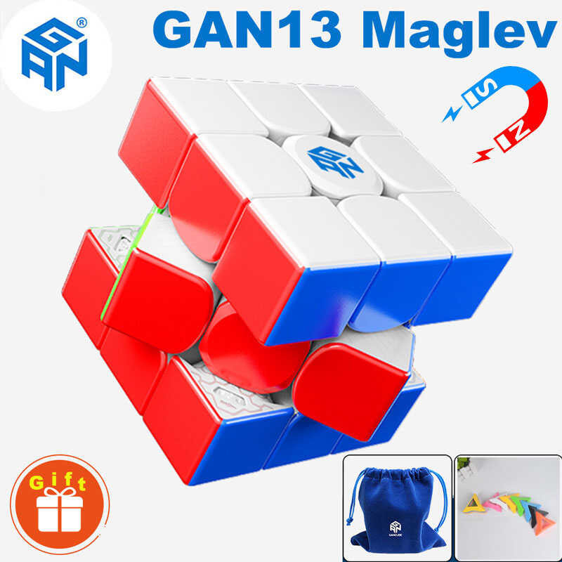 Maglev Gan 13 UV Magnetic Magic Speed Cube GAN13 M Stickerless Professional Fidget Toys GAN 13M Cub