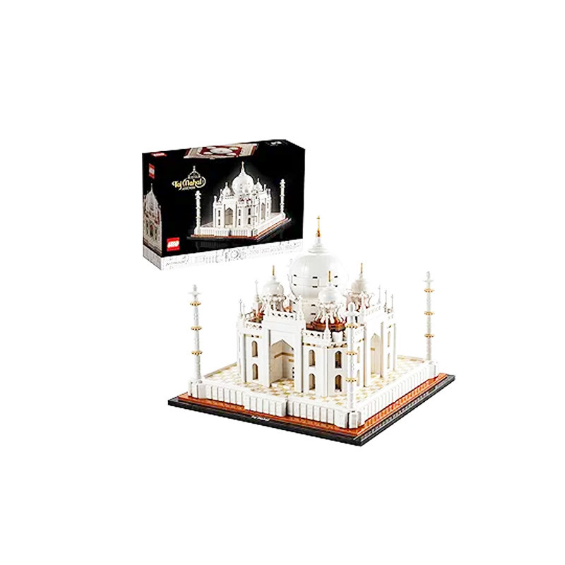 LEGO 21056 Architecture Taj Mahal Building Set - Landmarks Collection, Display Model