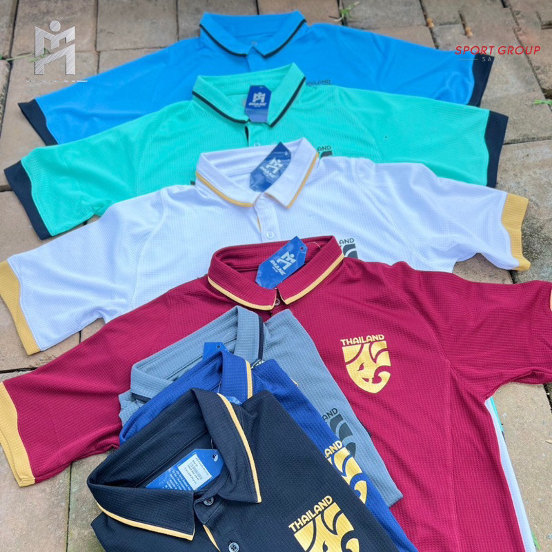 เสื้อโปโล IMANE เสื้อโปโลทีมชาติ DIY