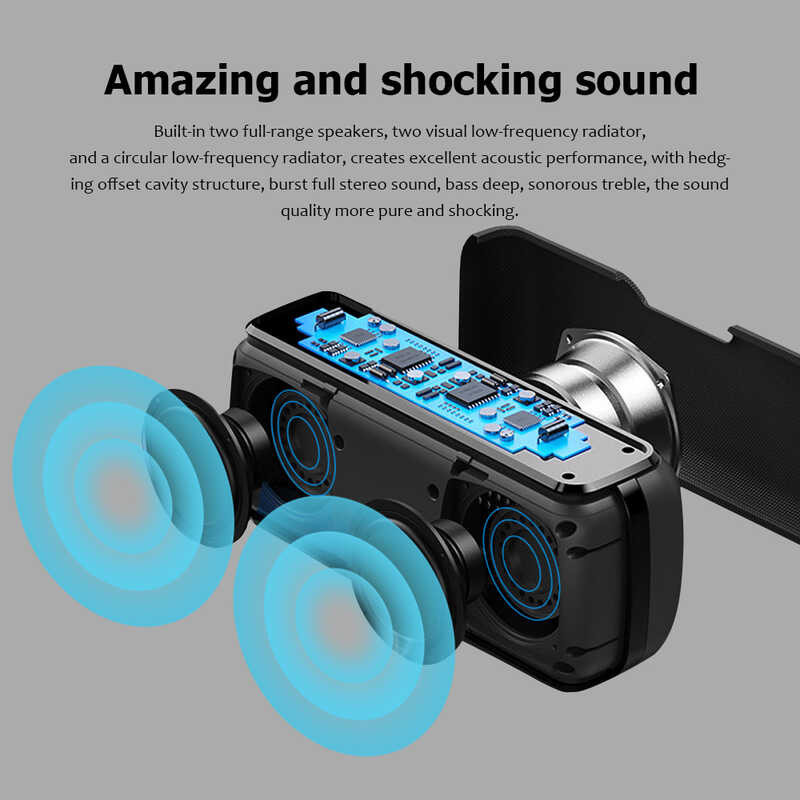 X8 [XDOBO Store] wireless portable speaker blue Bluetooth liner วูฟเ formaldehyde USB waterproo