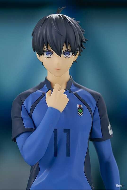 17 ซม. Blue Lock Anime Forward Isagi Yoichi Action Figure ญี่ปุ่นฟุตบอลเด็กหุ