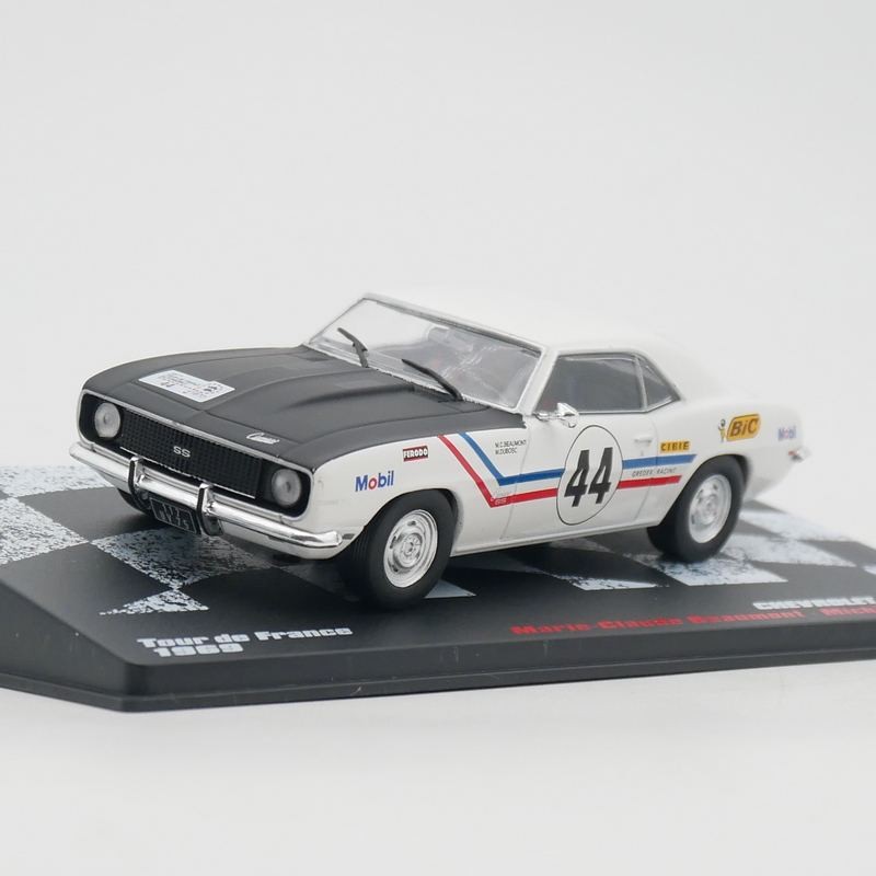 Ixo 1: 43 Chevrolet Camaro WRC 1969 Chevrolet Camarolet Camaro WRC โมเดลรถโลหะผสม Out of Print Model