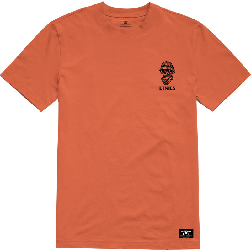 เสื้อยืด ลาย Etnies Dystopia สีส้ม