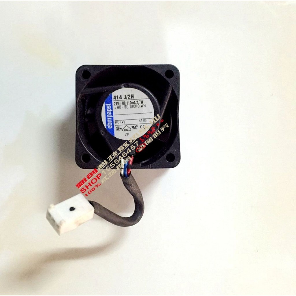 Papst เยอรมันแท้ดั้งเดิม TYP414J/2H 24V 2.7 W 4CM 4025 พัดลมอินเวอร์เตอร์สามสาย