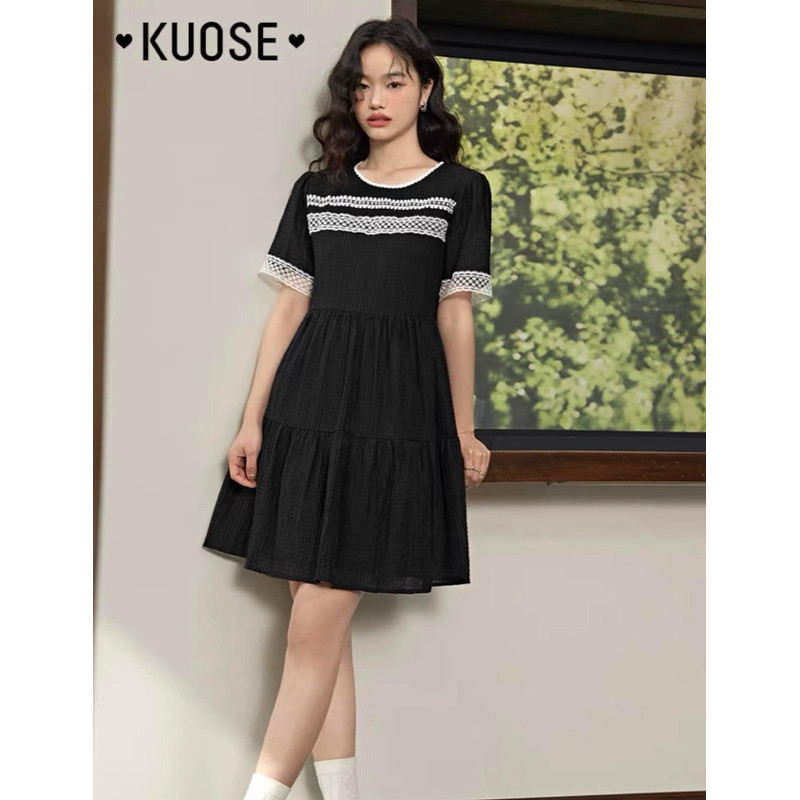 Kouse Dress ไซส ์ M newtag นุ ่ ม สวย ไม ่ ริ ้ วรอย