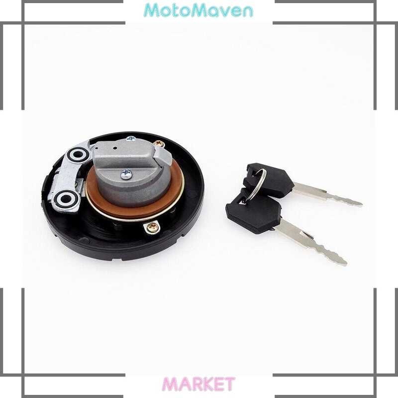 ❤ Motomaven Motorcycle Fuel Gas Lock Cap With 2 Keys For Kl110 Kl0g Kl0h Klr0 Kl650 Tengal Klr650
