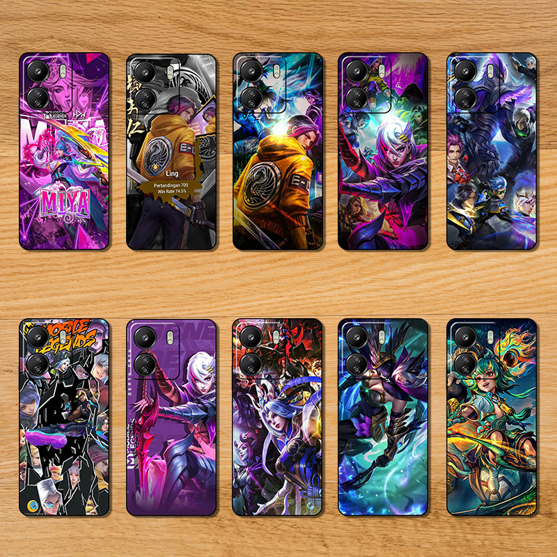 เคสโทรศัพท์สีดํานุ่มสําหรับ xiaomi POCO X5 M6 PRO C31 C40 C55 C65 WA34 โทรศัพท์มือถือ Legends Bang แ