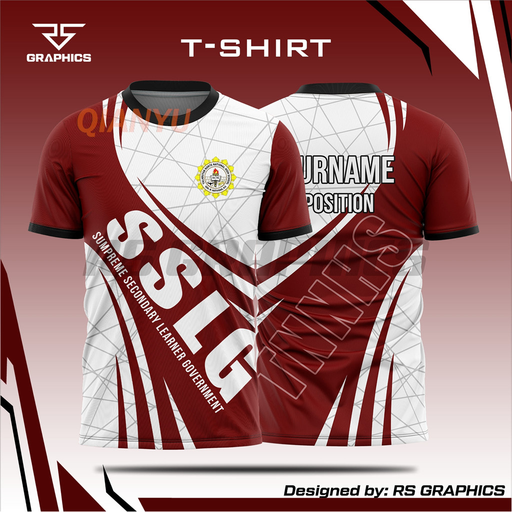 [ฟรี CUSTOME]2025 SSLG SUBLIMATION UNIFORM POLOshirt สําหรับผู้ชายผู้หญิงสวมเสื้อโปโลชายโลโก้ SUBLIM