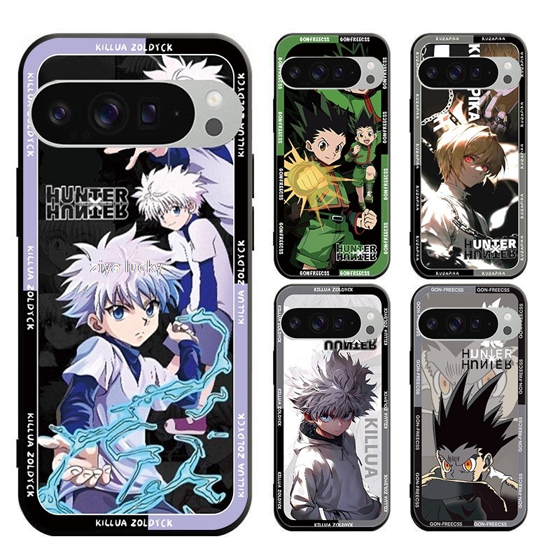 เคสสําหรับ Google PIXEL 9 G2YBB GUR25 G1B60 HUNTER gon Killua Matte Case Soft Cover