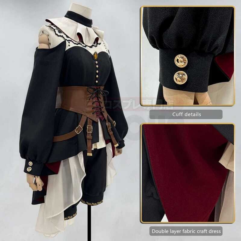 BanG Dream Ave Mujica อะนิเมะ Doloris Uika Misumi คอสเพลย์เครื่องแต่งกายชุดที่ถอดออกได้