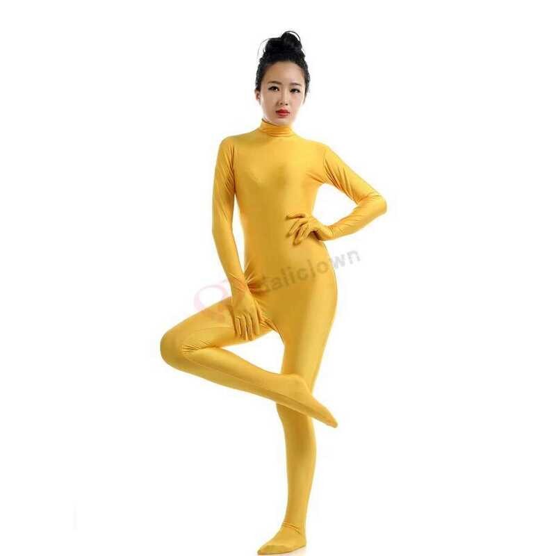 ▥ spandex Zentai Full Body Skinแน่นjumpsuit Unisex Zentaiชุดบอดี้สู