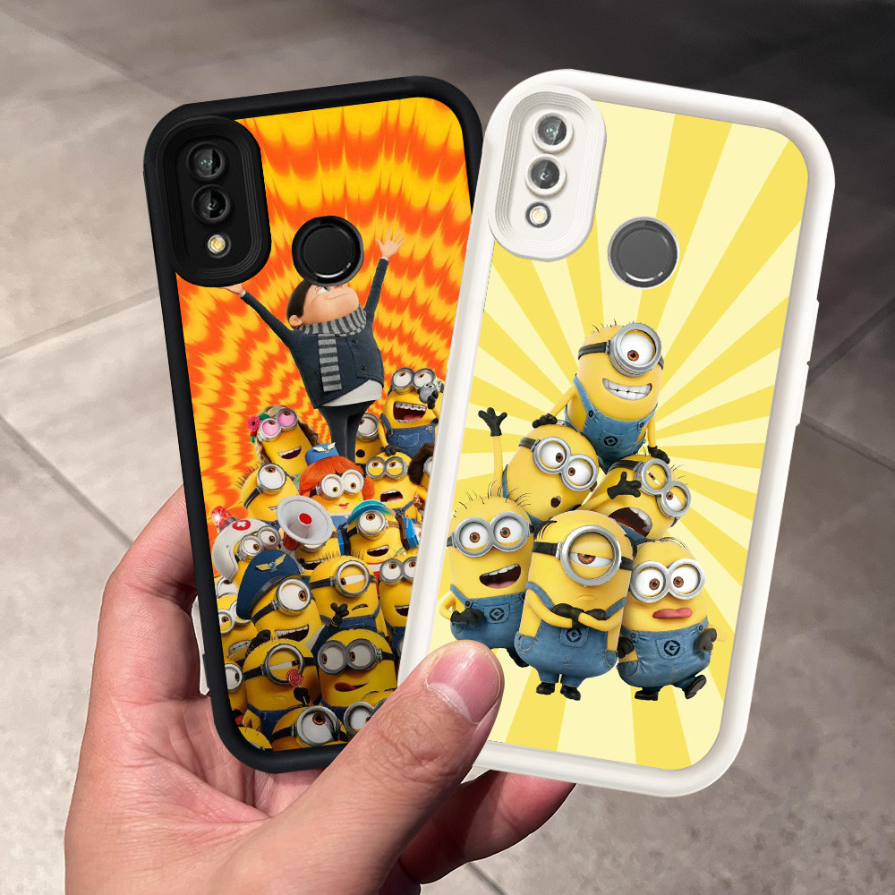 เคสสําหรับ VIVO Y91i V15 Y93 Y91C Y91 Y95 เคสซิลิโคน H-91 minions