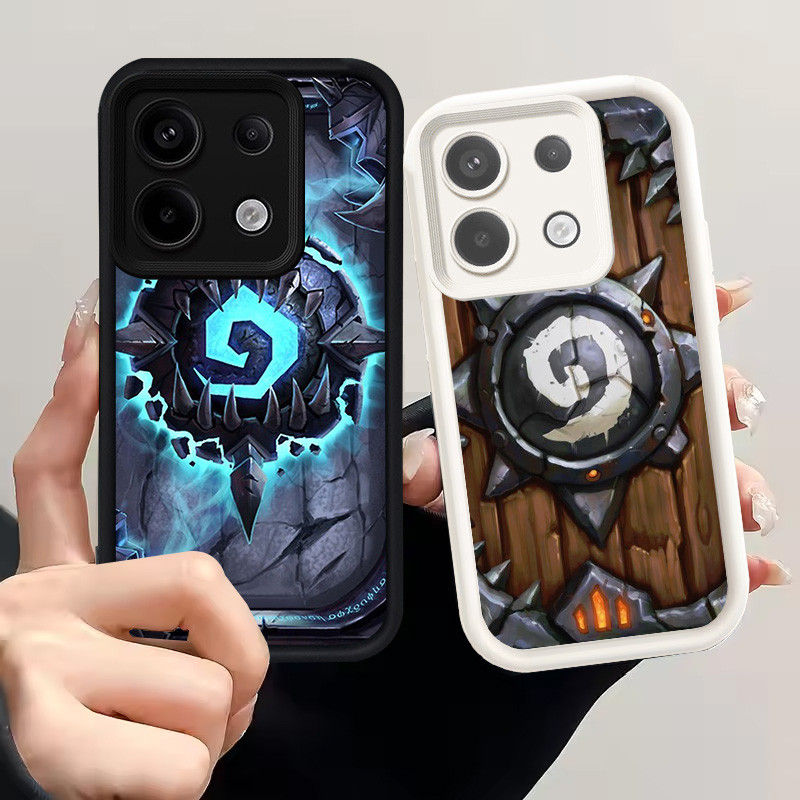 สําหรับ Infinix Smart 4 Tecno POP 9 Spark GO 2023 GT 20 30 7 Pro GO1 GO2 เคสซิลิโคน H-49 Hearth หิน