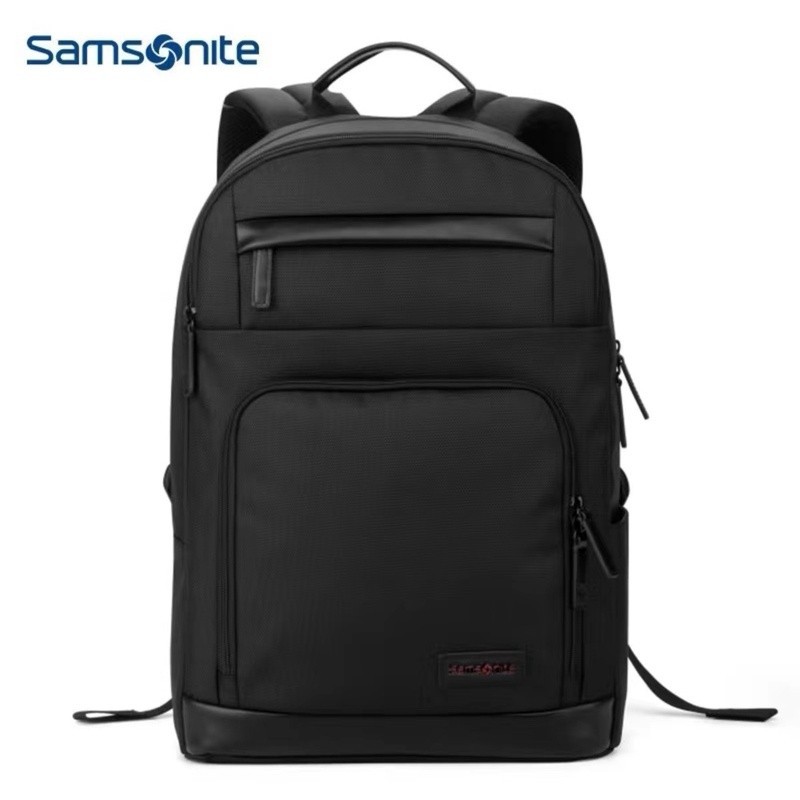 Samsonite กระเป๋าเป้สะพายหลัง กระเป๋านักเรียน กระเป๋าคอมพิวเตอร์ กันน้ํา จุของได้เยอะ สไตล์นักธุรกิ