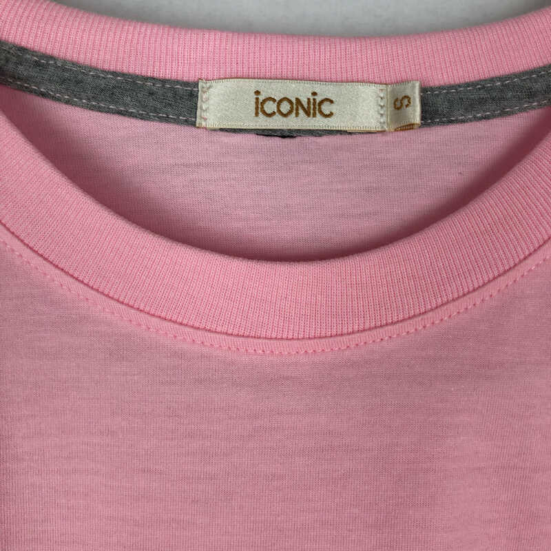 ❤ Iconic PINK PARADISE T-Shirt #5406 เสื้อยืด แขนสั้น สีชมพู ปักขนนก