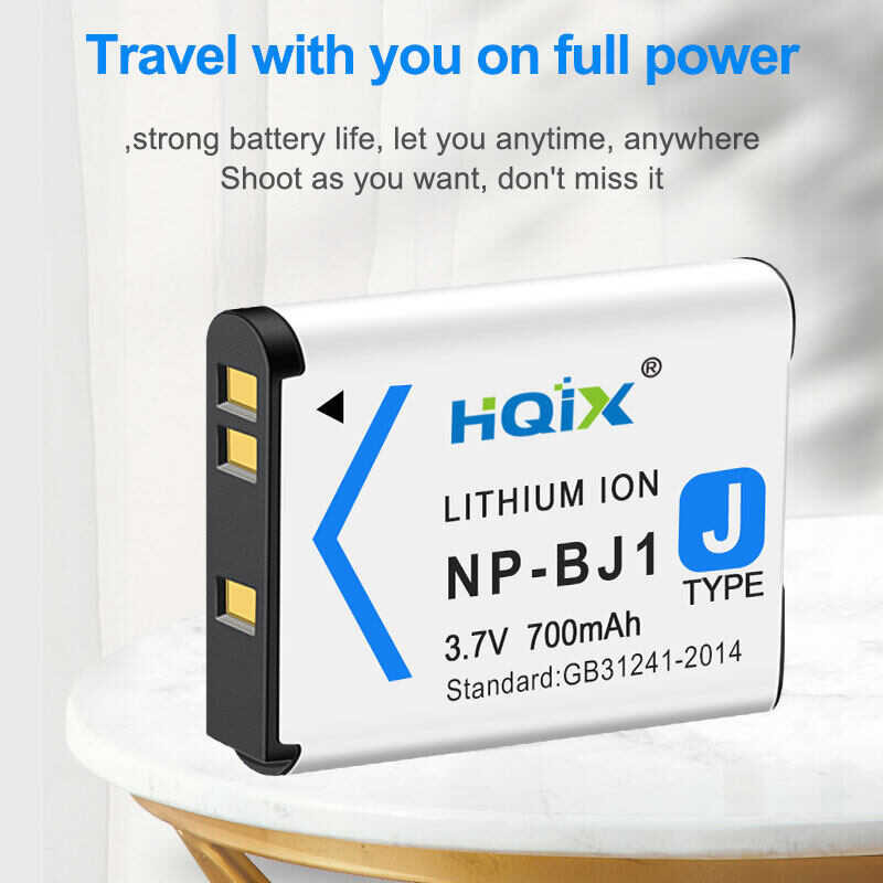 ➧ HQIX For Sony Dsc-Rx0 Rx0ⅱ Rx0m2 Sports Digital Camera Np-Bj1 Battery Charger