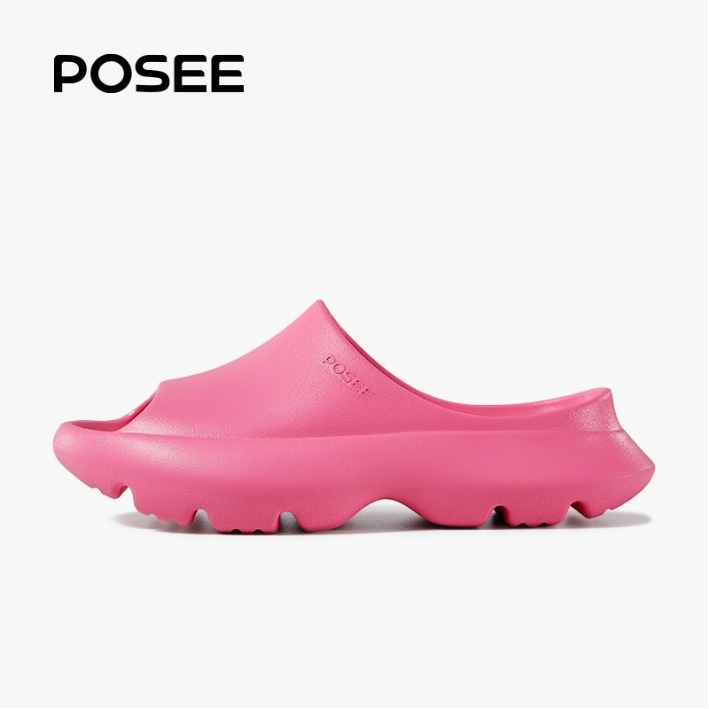 Posee Mae Star Cruiser รองเท้าแตะแพลตฟอร์ม พื้นหนา กันลื่น เหมาะกับเดินชายหาด ในร่ม กลางแจ้ง P17505