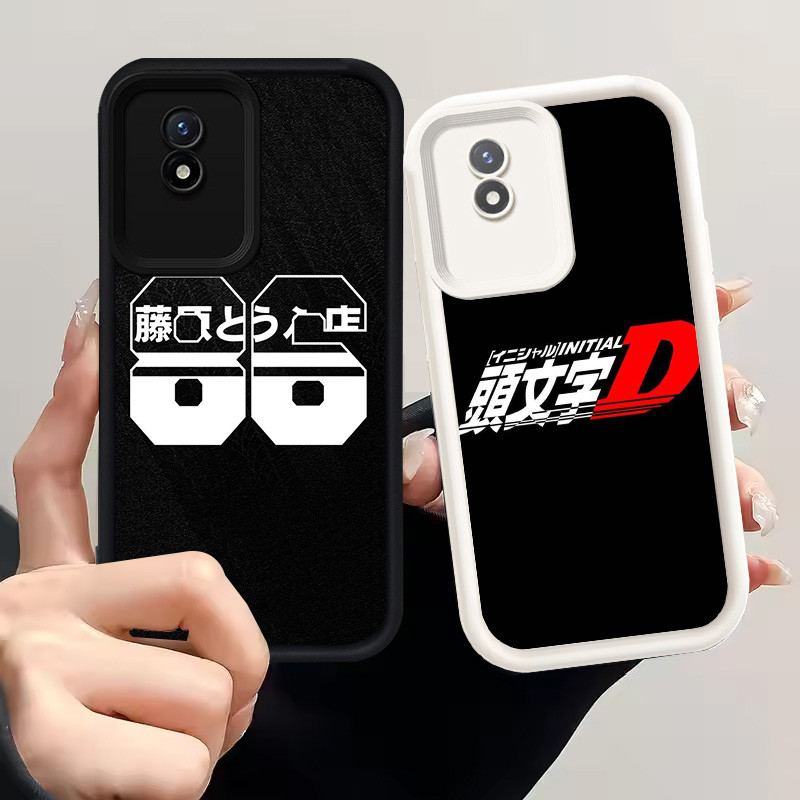 เคสสําหรับ VIVO Y02 Y02t Y02a V30 V30E Pro 5G เคสซิลิโคน H-43 INITIAL D AE86