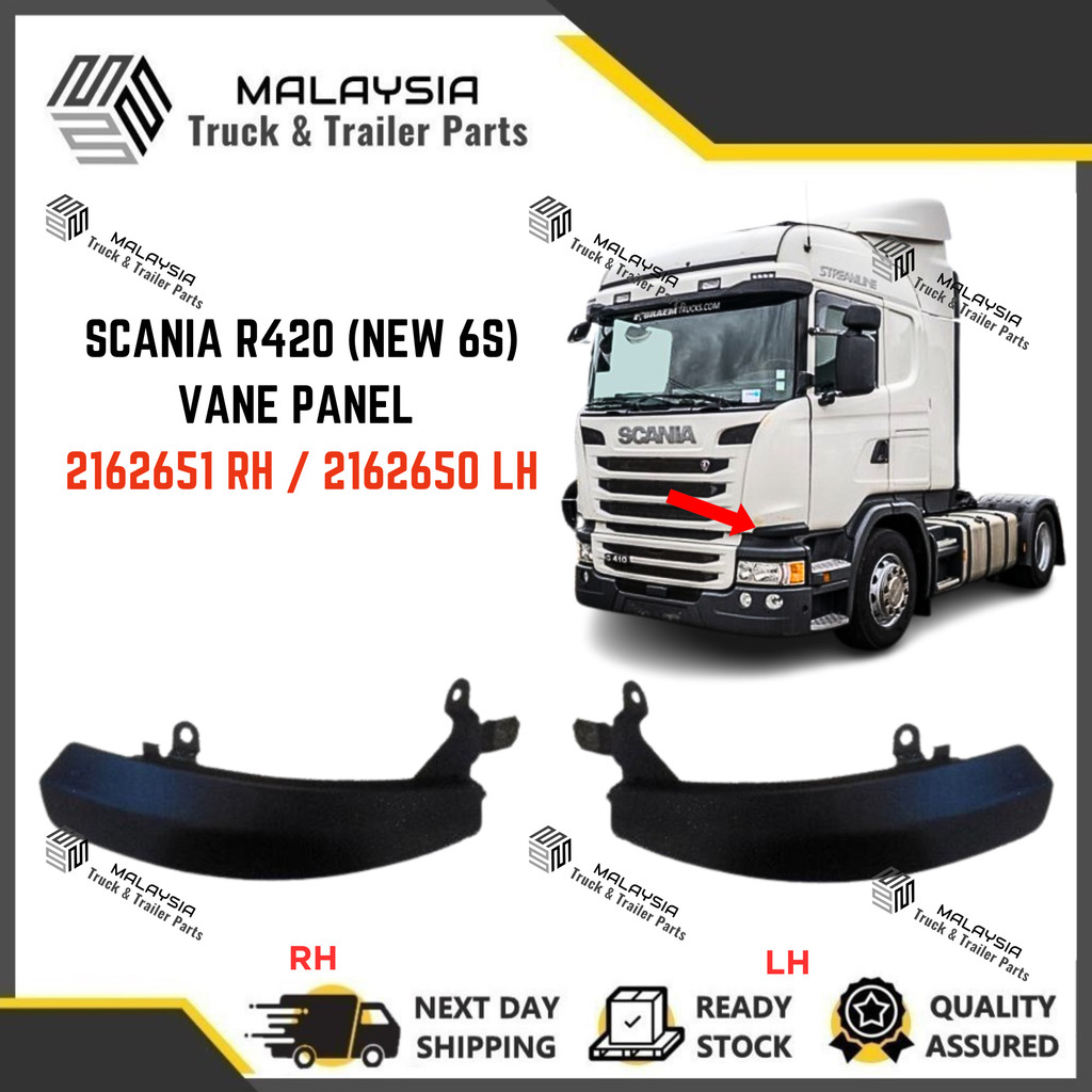 SCANIA G410 R420 ใหม่ 6S VANE PANEL RH 2162651 ฮ่าๆ 2162650 LORI รถบรรทุก TRAILER AKSESORI