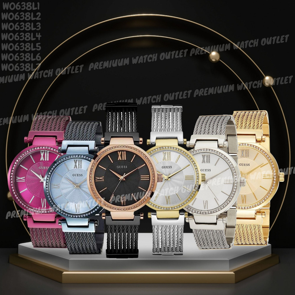 ♞OUTLET WATCH นาฬิกา Guess OWG325 นาฬิกาผู้ชาย นาฬิกาข้อมือผู้หญิง แบรนด์เนม Brandname Guess Watch