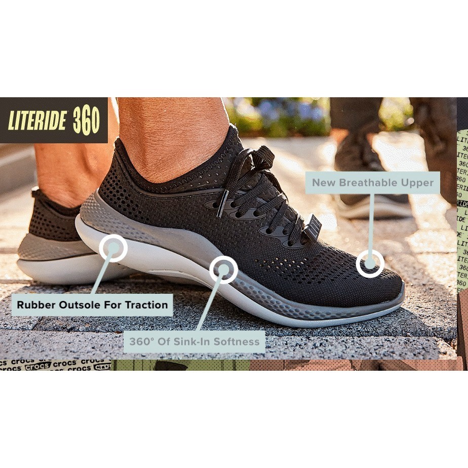 



 ♞[ลดอีก30% โค้ด DDX30APR28] CROCS LITERIDE 360 PACER รองเท้าผ้าใบ คร็อคส์ แท้ รุ่นฮิต ได้ทั้งช