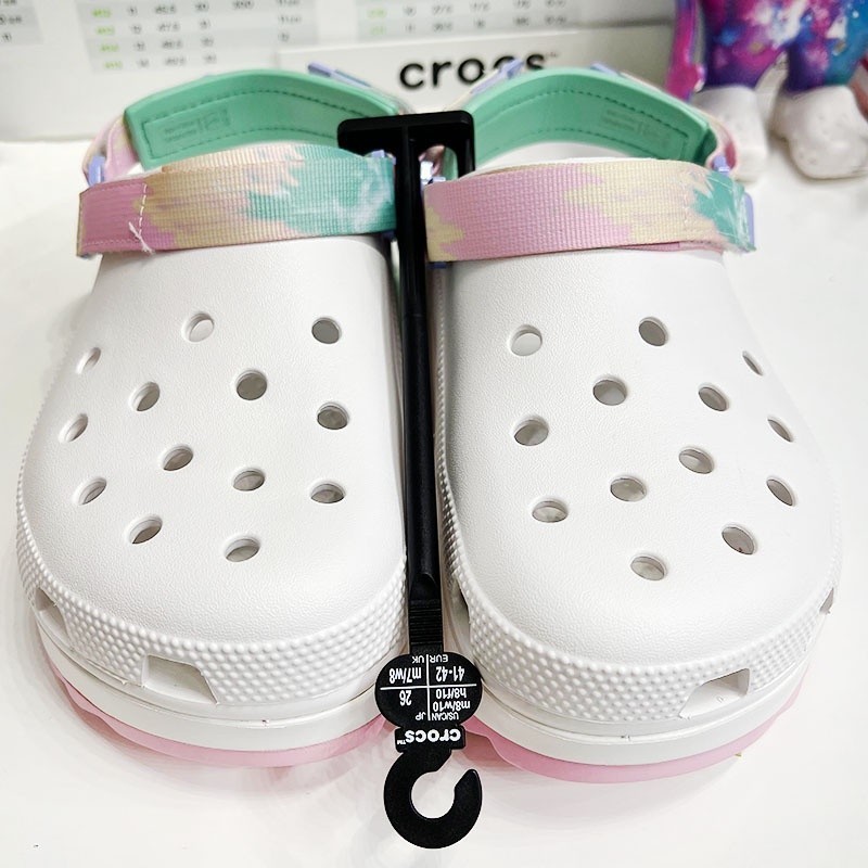 



 ♞,♘Croc Hiker OMBRE CLOG croc แท้ รองเท้าไปทะเล  รองเท้าหัวโตส้นสูง |208285