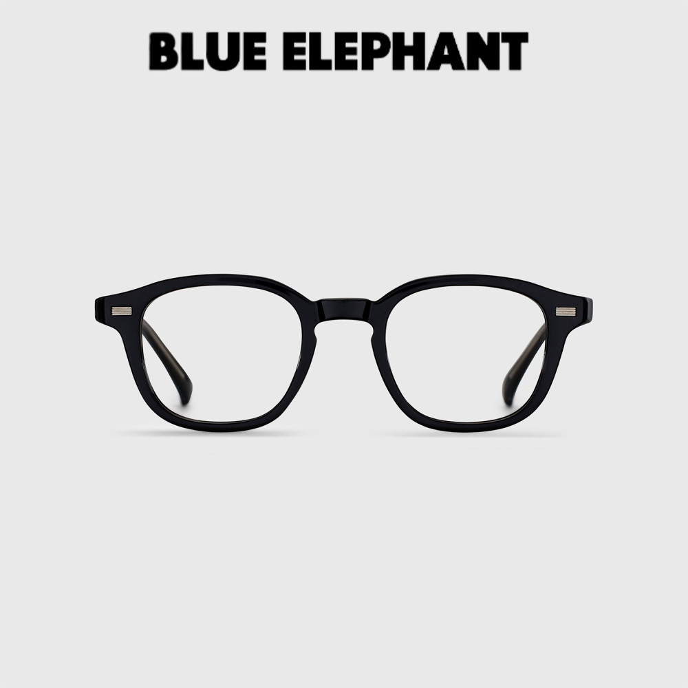 [BLUE Elephant] ใหม่ GRAND สีดํา | กรอบแว่นตาอินเทรนด์ / ป้องกันแสงสีฟ้า, แว่นตาบลูเรย์ / กรอบแว่นต