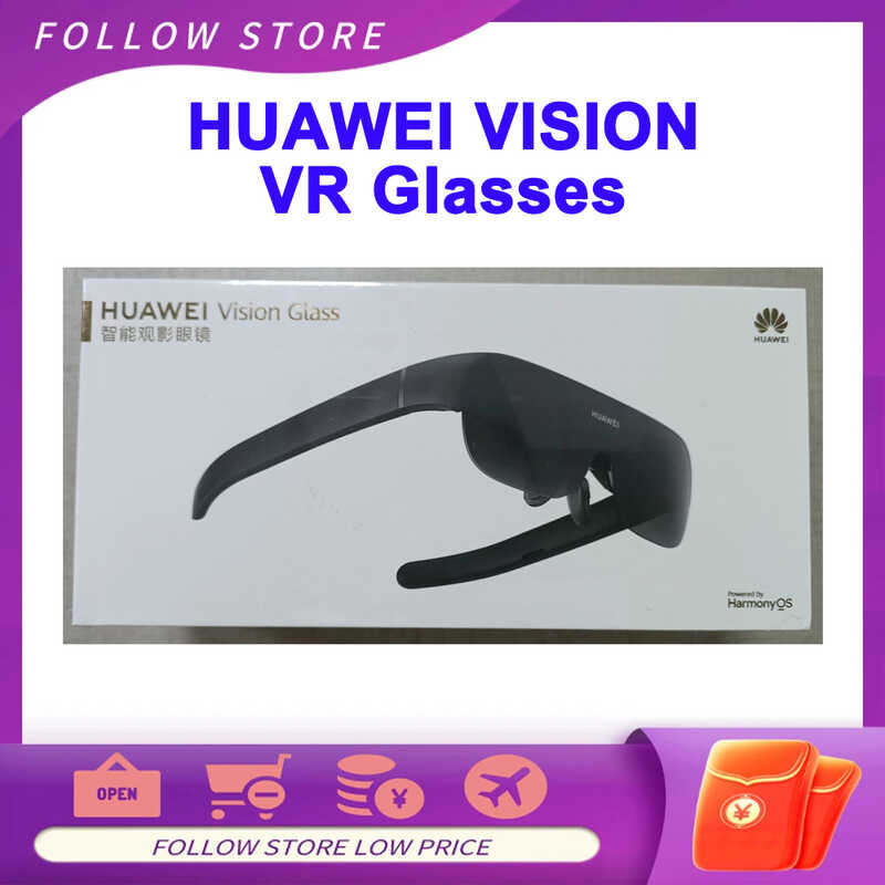 แว่นตา แว่น Polarized Huawei Vision Glass - VR พร้อมหน้าจอ Micro OLED แบบคู่หน้าจอเสมือ ตา