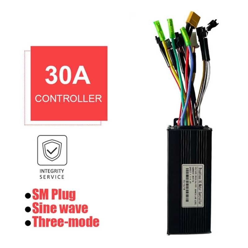 ❤ Electric Bicycle 24V 36V 48V 30A 3 Model Sinewave Controller S866 LCD Display Accessories Parts
