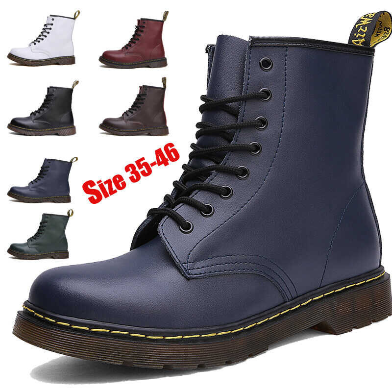 Stock Brand Ready Dr Casual Men Boots Martens Waterproof Couple Martins Boots Men Leather Doc Shoes