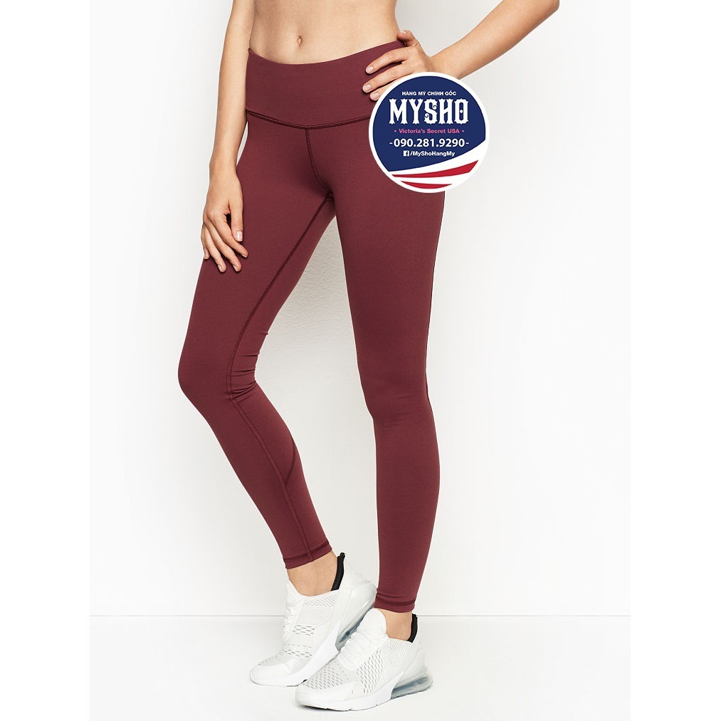 [ ไซส ์ M ] กางเกงรัดรูป Knockout Sport, Red Currant